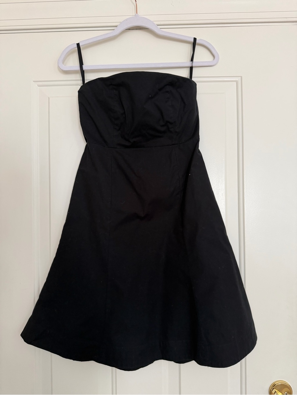 GAP Black Strapless Mini Dress
